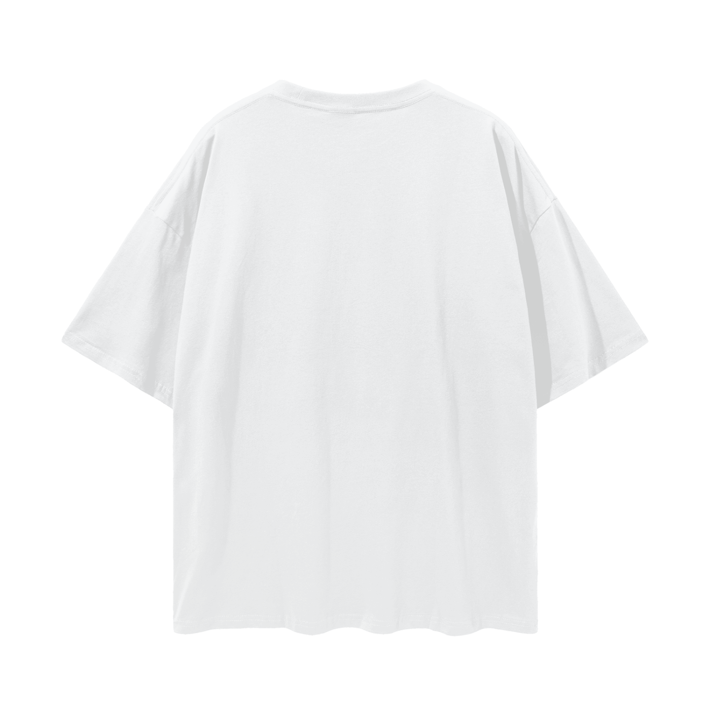 Skull FWWID Streetwear Loose Drop Shoulder T-Shirt