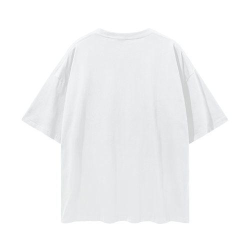 Skull FWWID Streetwear Loose Drop Shoulder T-Shirt